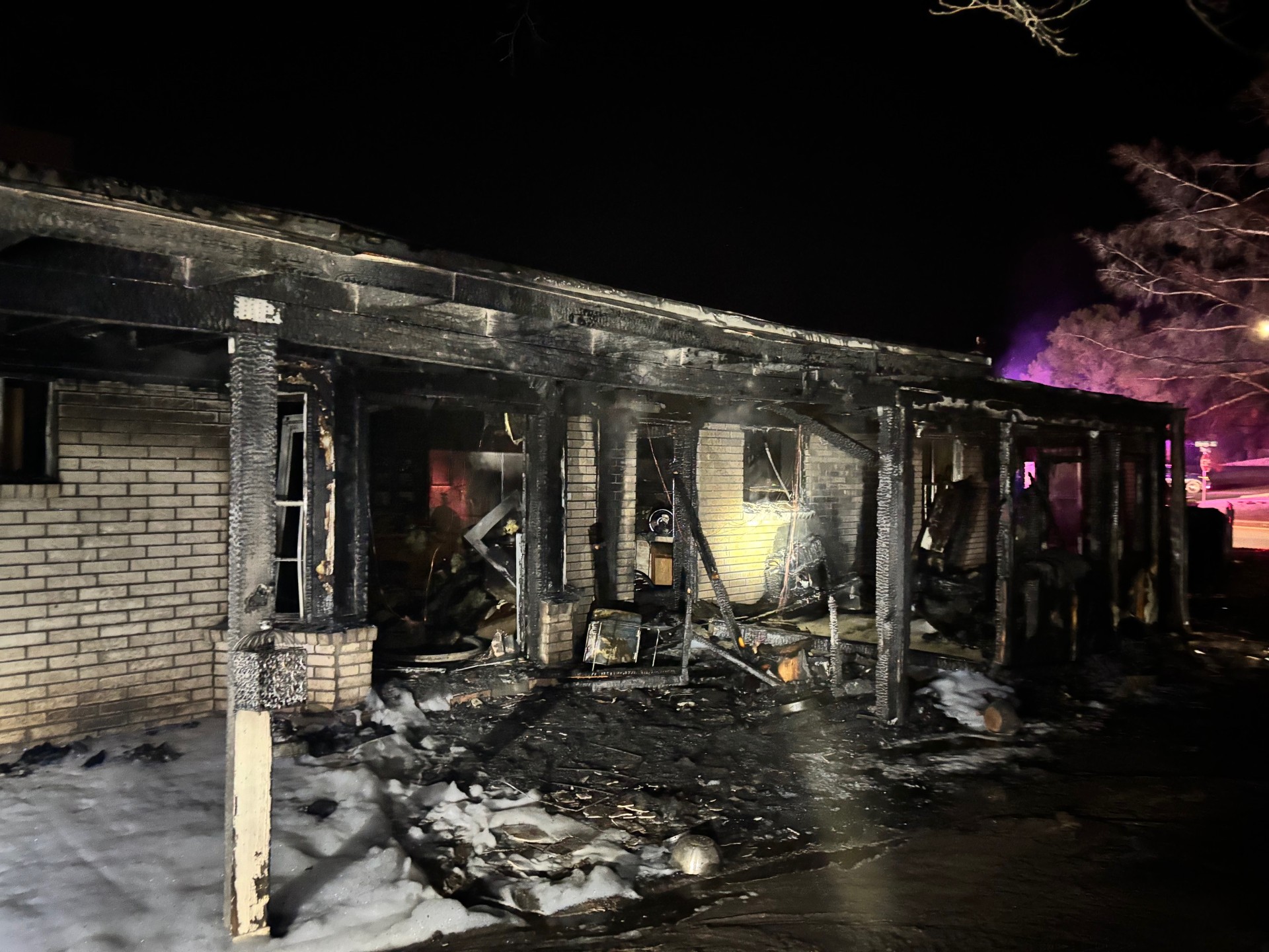 Breaking: Friday Night Fire Damages Residence on Enchanted Drive