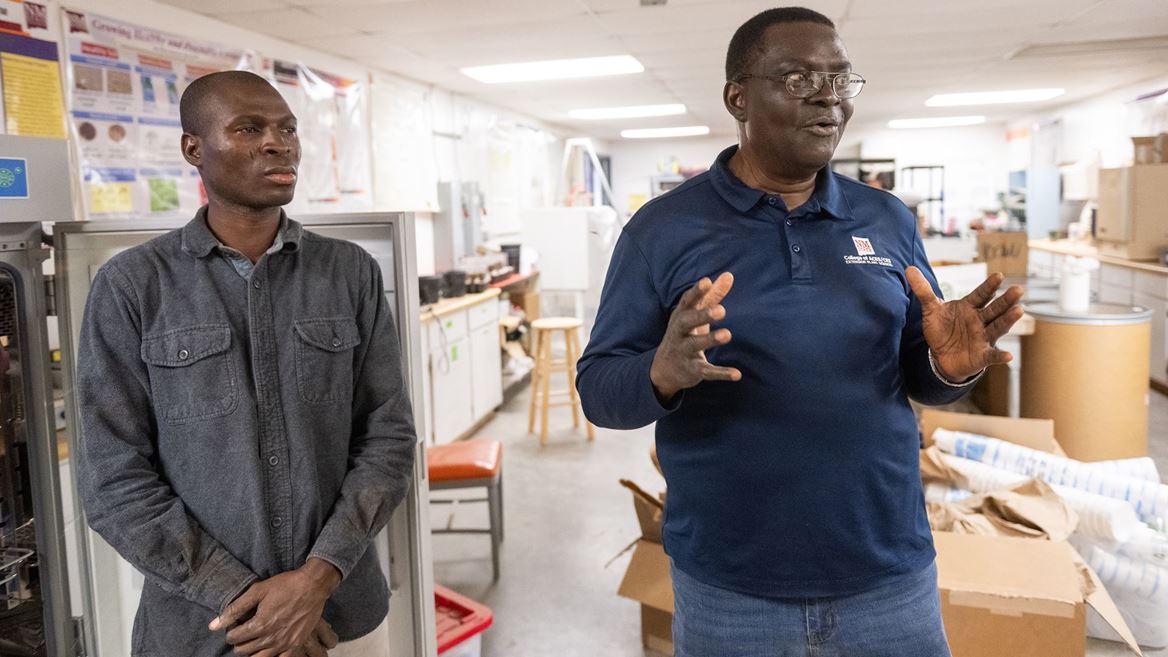 Clod Busters: NMSU researchers study seaweed hydrogel that may improve soil health