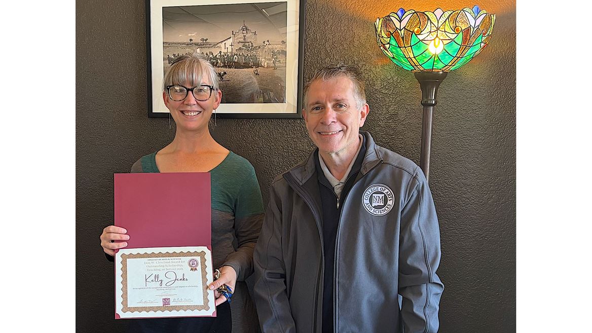 Curating Ever Elusive Kudos: NMSU College of Arts and Sciences names first Cleveland Award recipient