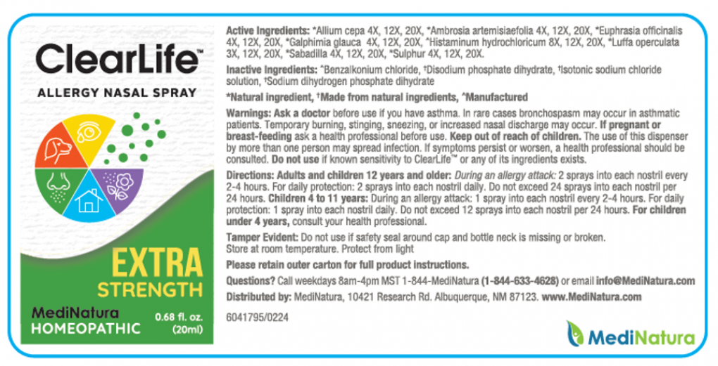 Expanded Recall: MediNatura New Mexico, Inc. Expands Voluntary Nationwide Recall of ReBoost Nasal Spray and to include ClearLife Allergy Nasal Spray Due to Microbial Contamination