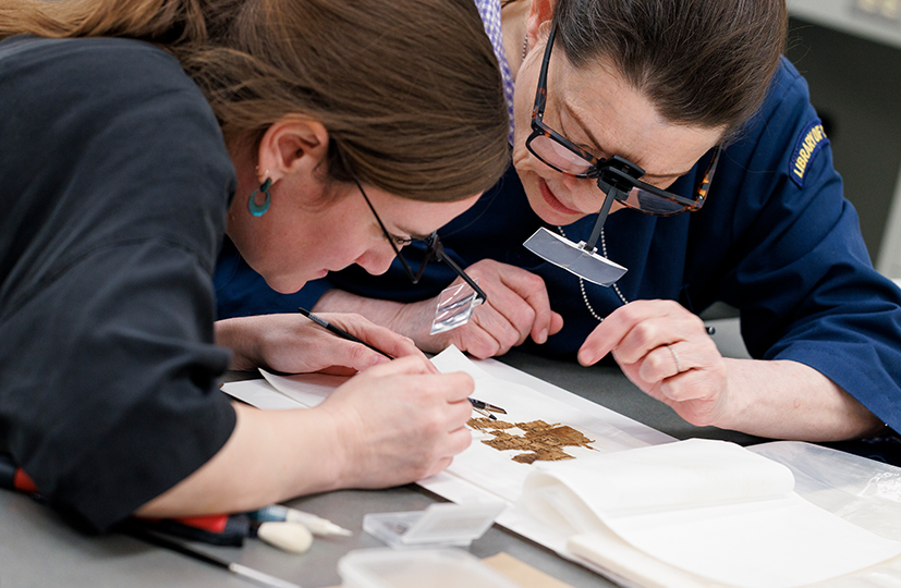 Saving Paper: Library of Congress Gets Hands On Examining Ancient History Unfolded