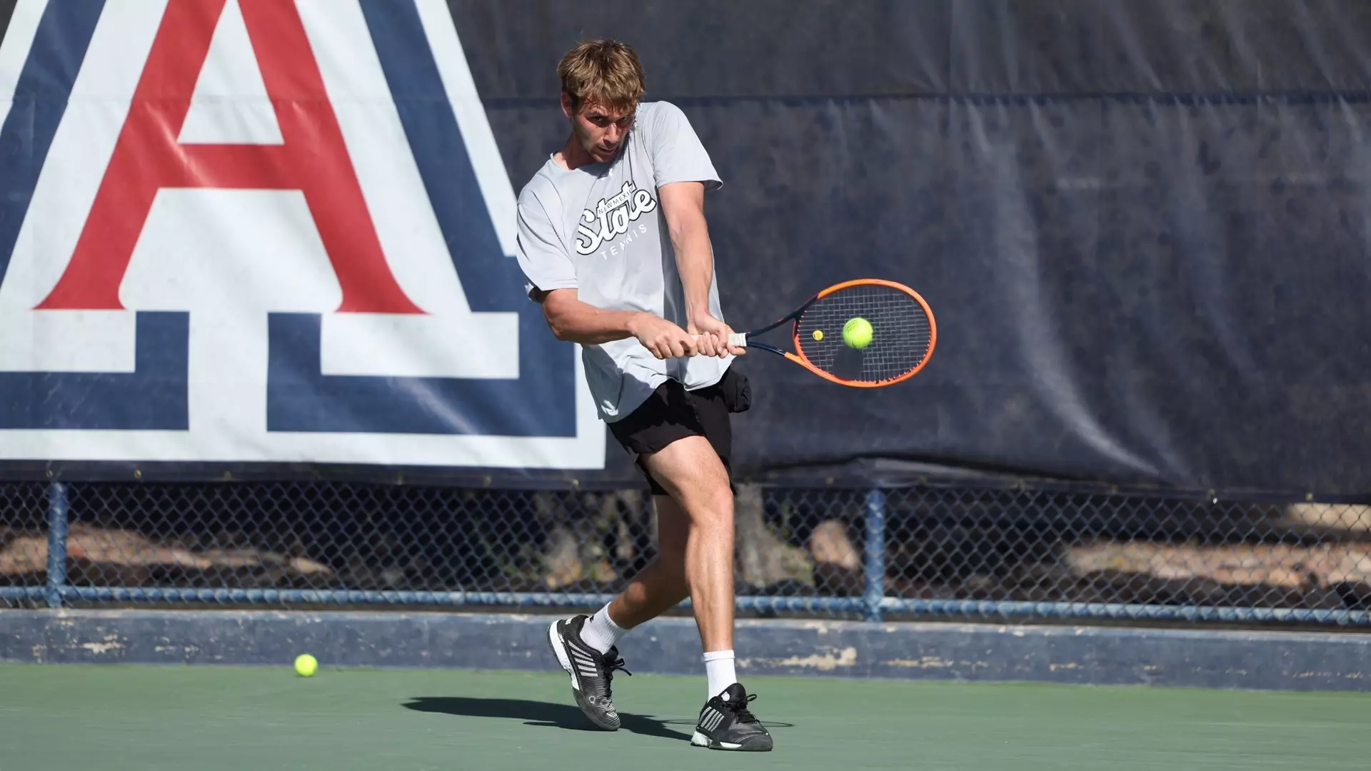 Tennis: Aggies Fall in Doubleheader at Arizona