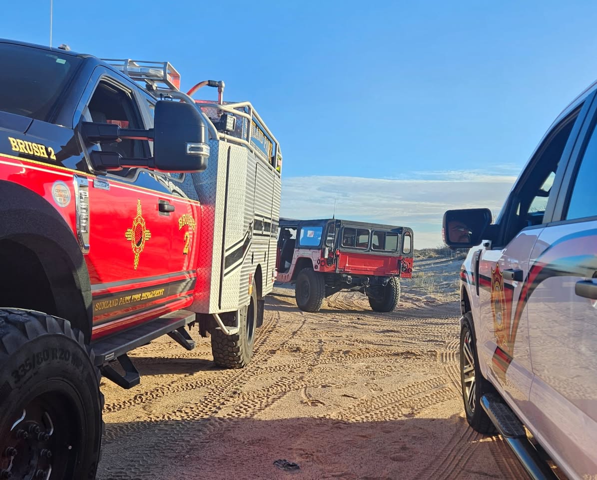 Desert Response: Wednesday Afternoon Sunland Park Jeep Rollover