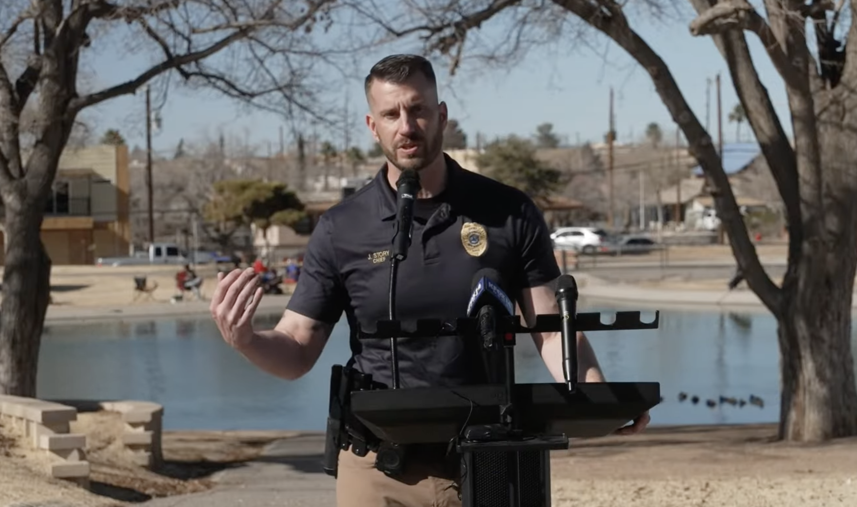 On Duty: Chief Jeremy Story Launches Park Ranger Program at Young Park