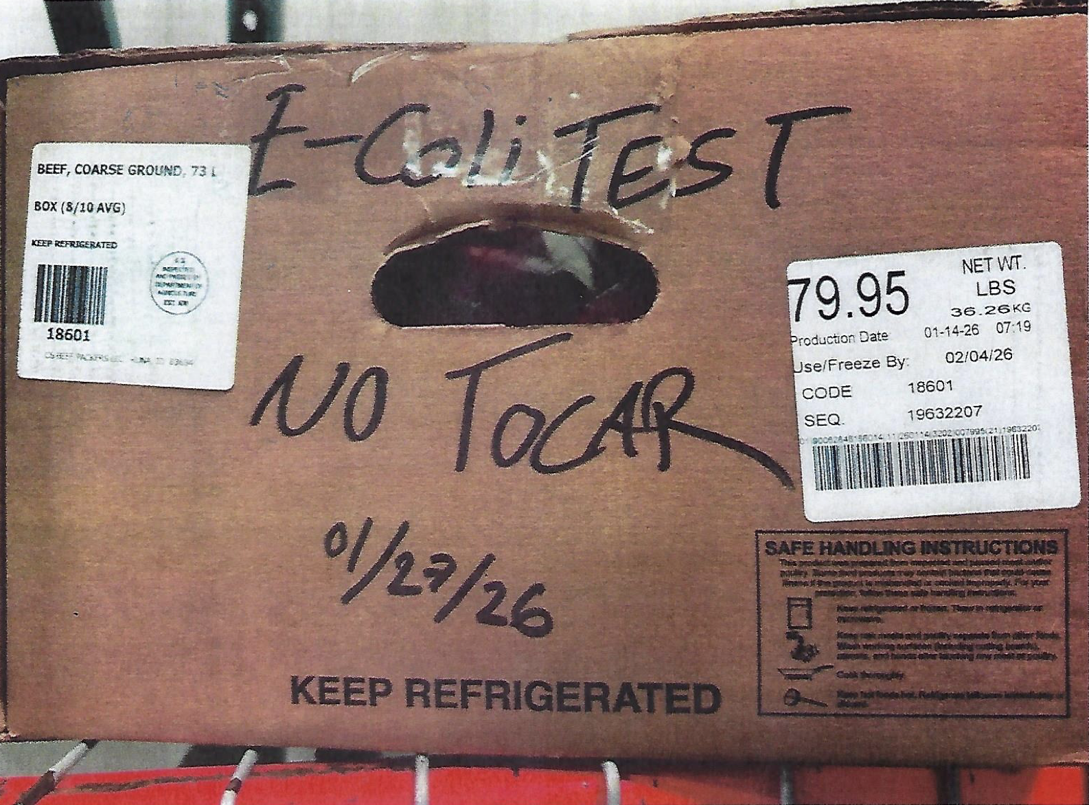 E. coli: Packer Recalls Nearly 23,000 lbs of Ground Beef Distributed to Foodservice Locations