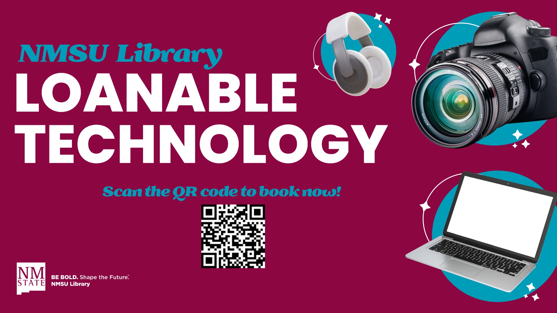Teaching Tools: NMSU Library launches Loanable Technology Program to support student creativity, academic success