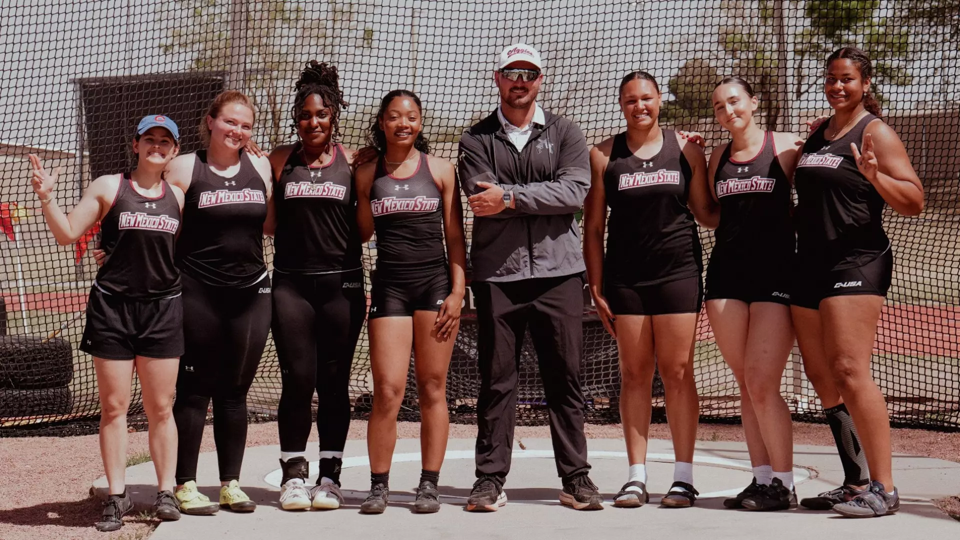 Track and Field: Alesha Lane Tallies Three First-Place Finishes to Pace Aggies