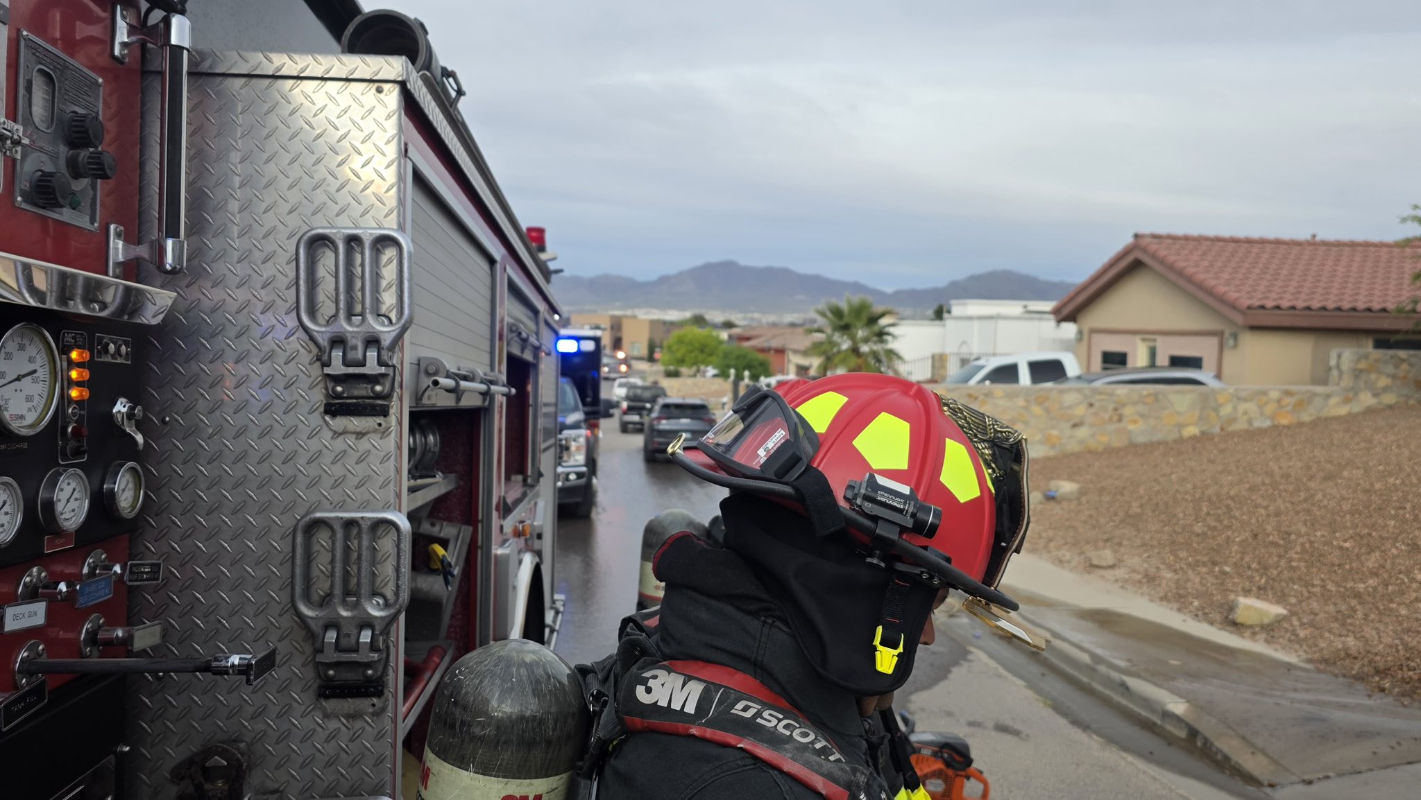 Friday Fire Strikes Sunland Park Residence