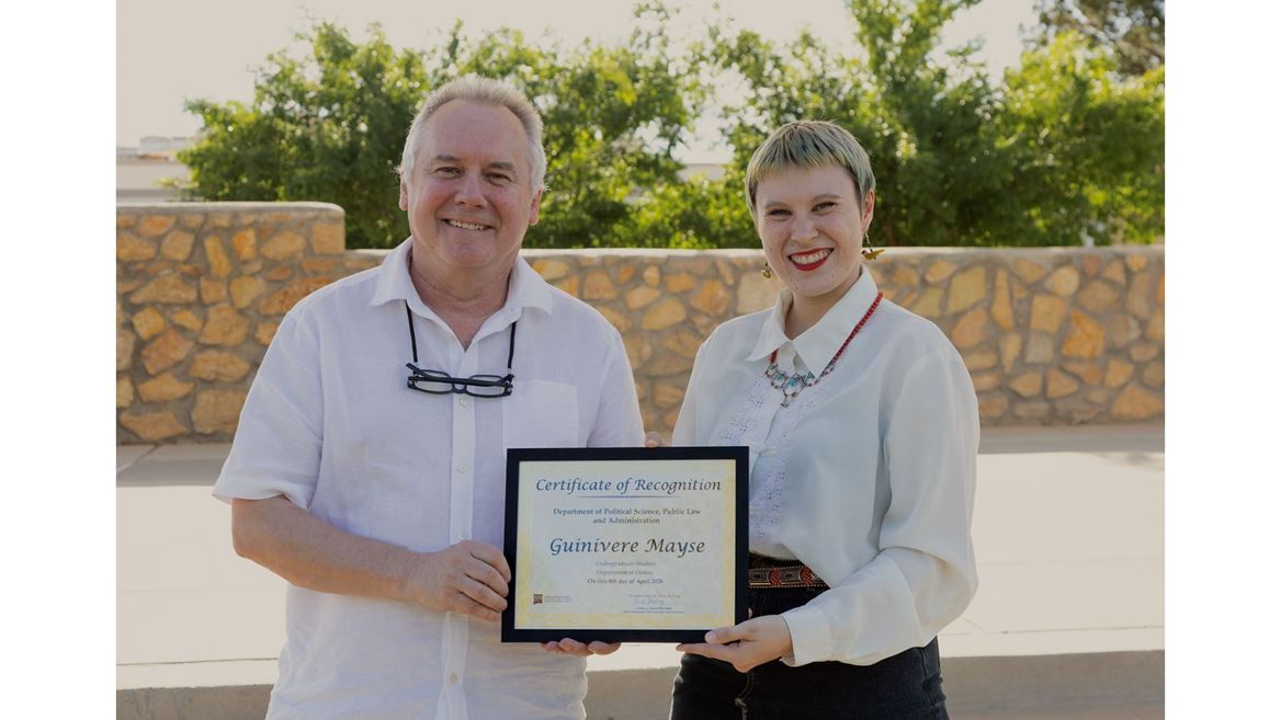 NMSU art history student receives J. Paul Taylor Social Justice Award
