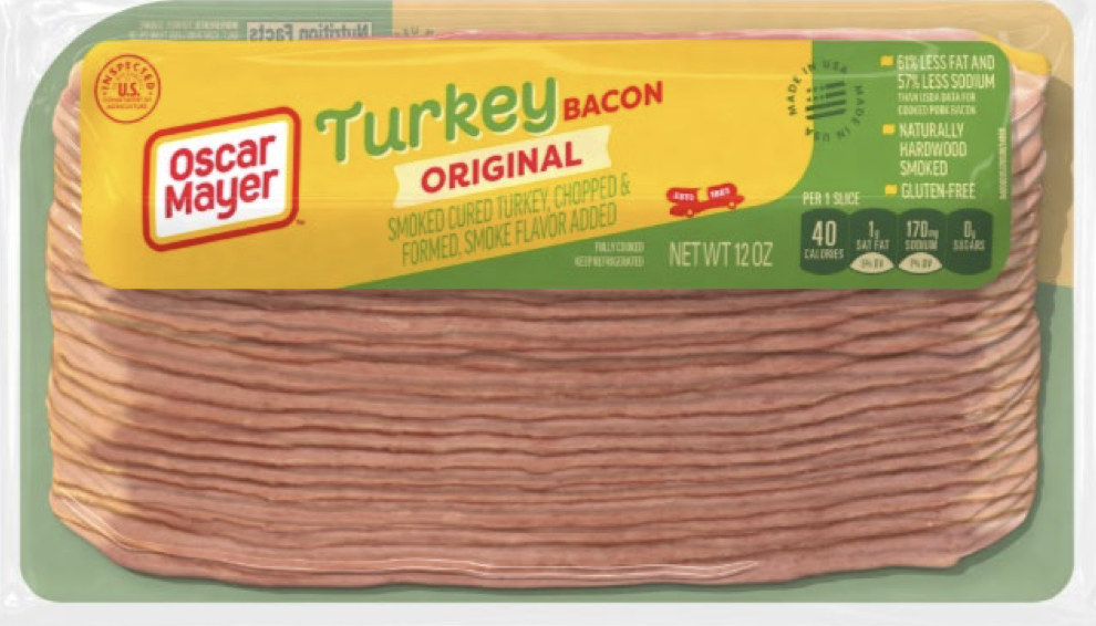 Kraft Heinz Foods Company Recalls “Oscar Mayer” Turkey Bacon Products Due to Possible Listeria Contamination
