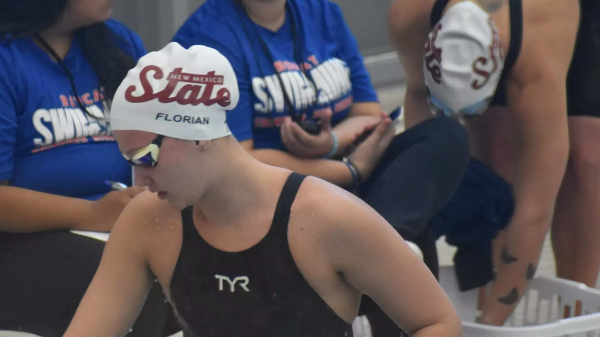 Swimming & Diving: Florian Becomes First Aggie MPSF Annual Award Recipient