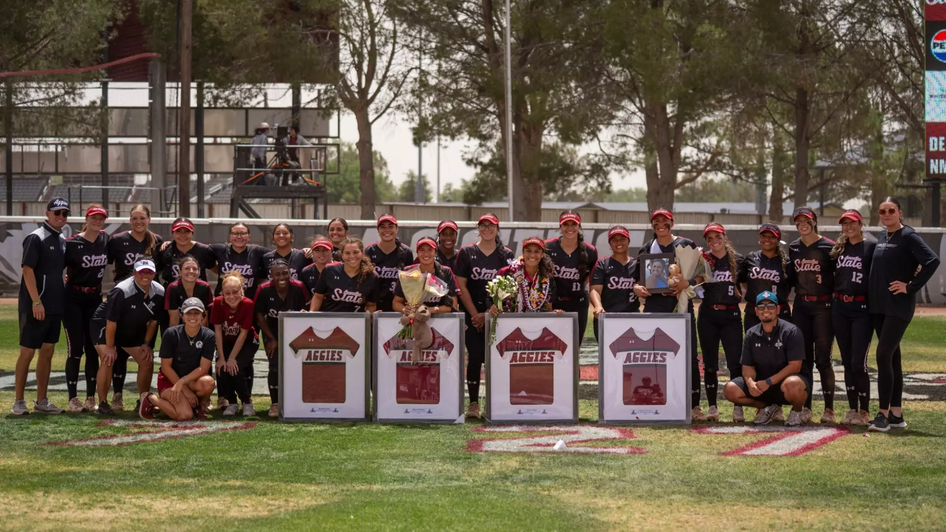 Softball: NM State Delivers Senior Day Win to Close Home Season