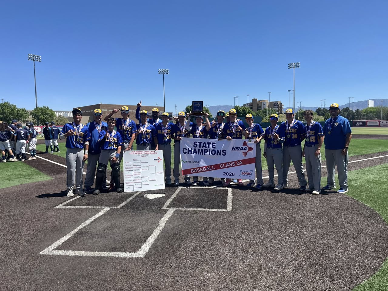 Prep Baseball Represents: SonBlazers Capture Blue Trophy with Championship Rout of Hozho Academy