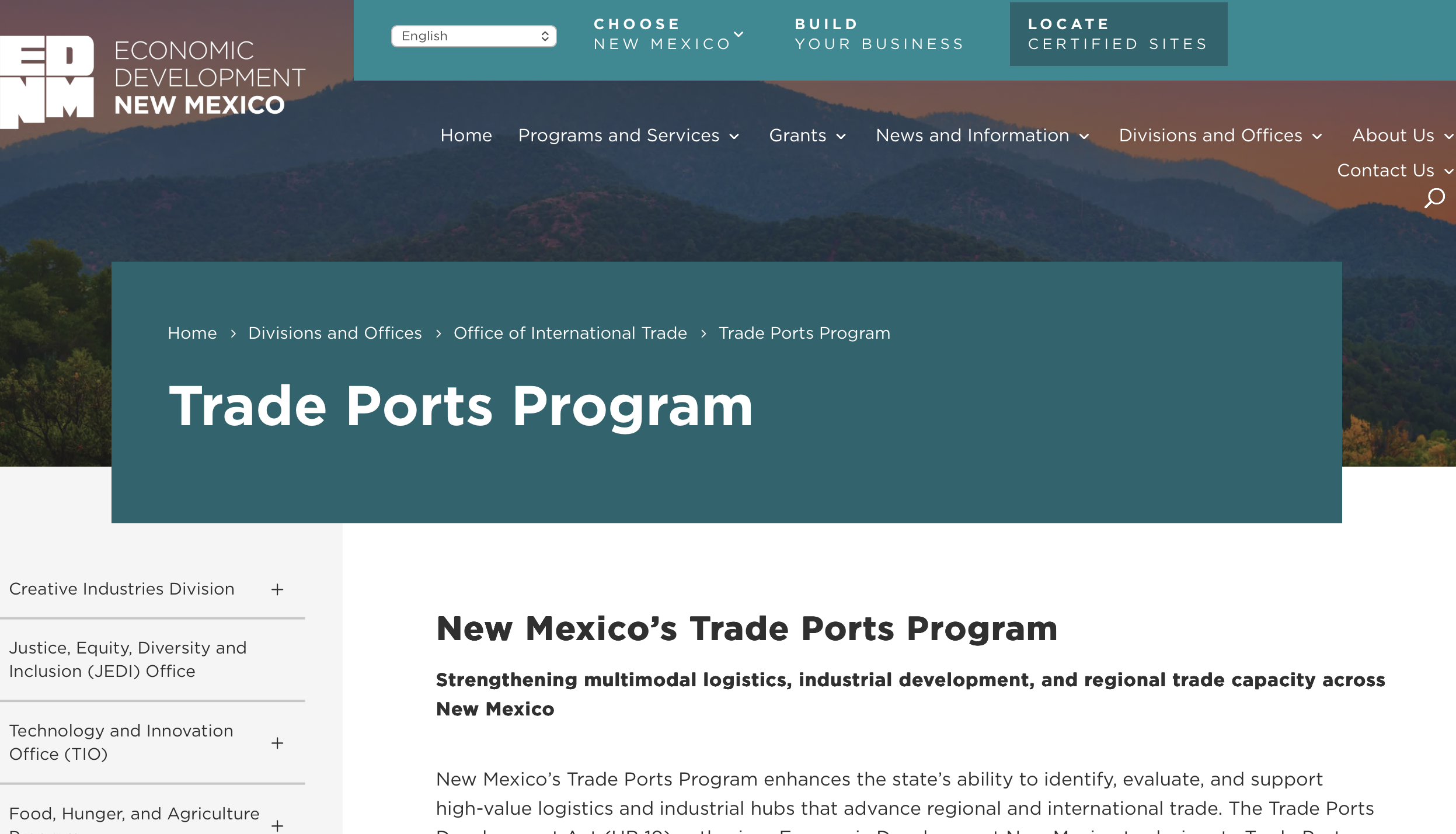 New Mexico opens applications for trade port designations