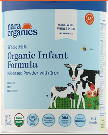New Mexico Health Officials Warn Parents to Stop Using Recalled Nara Organics Infant Formula