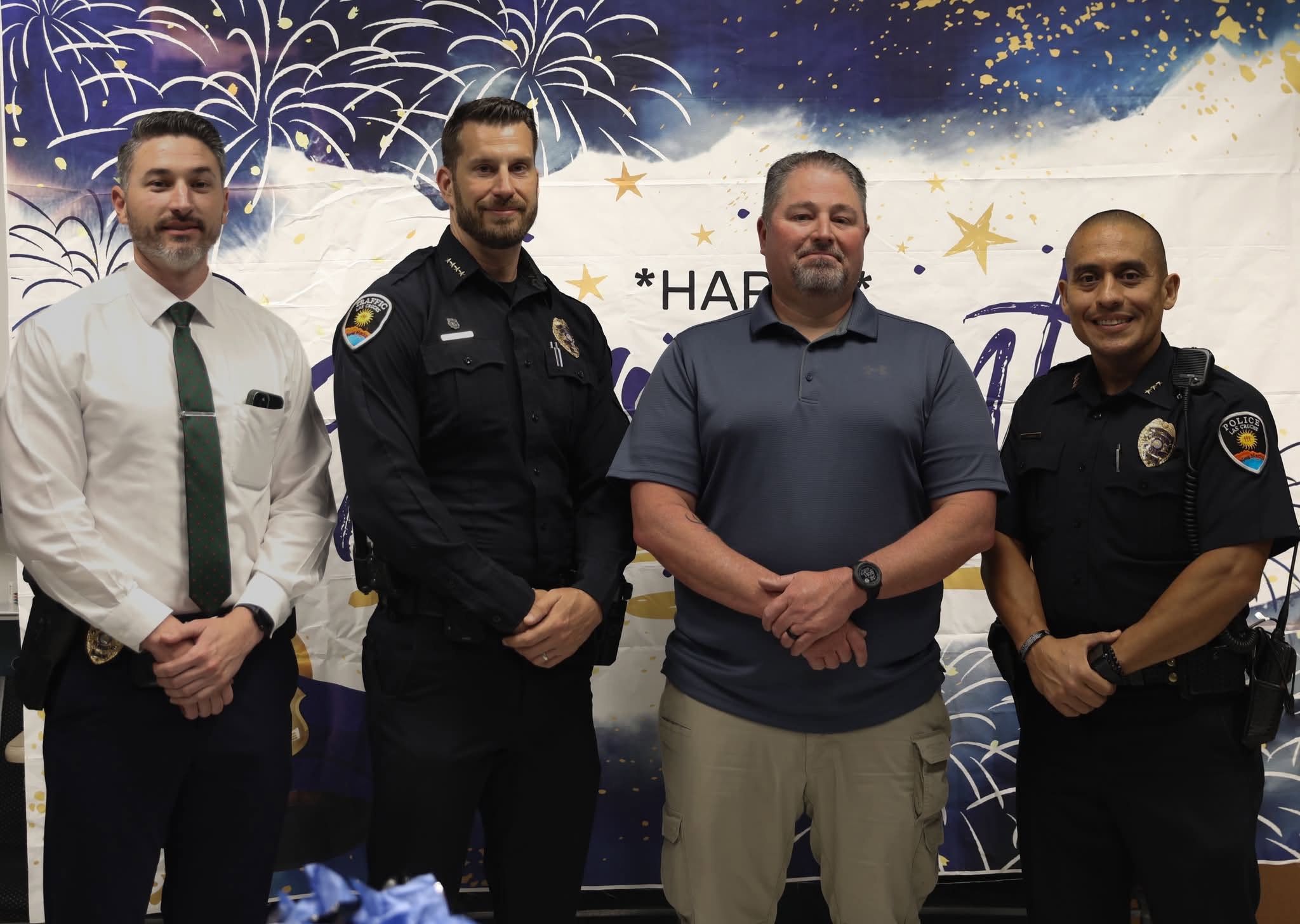 Las Cruces Police Department Honors Officer Weir’s Retirement