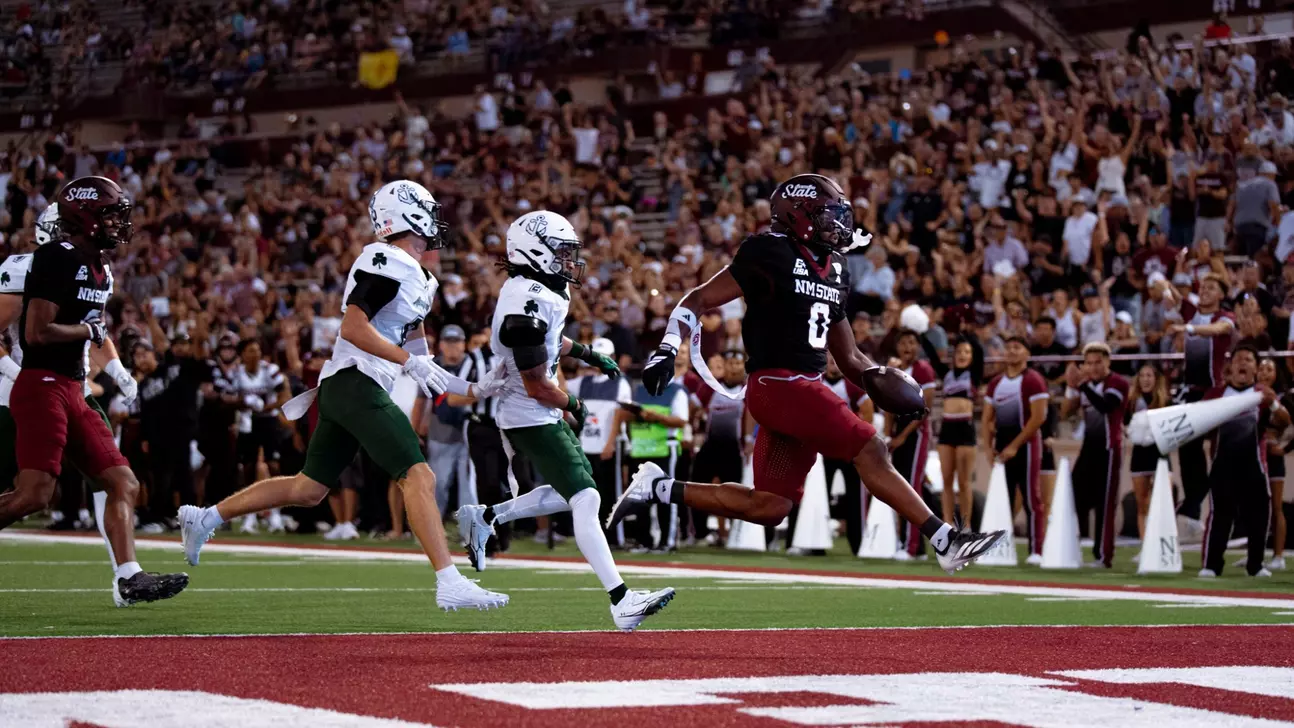 Football: Dominant Second Half Propels Aggies to Big Win in Home Opener