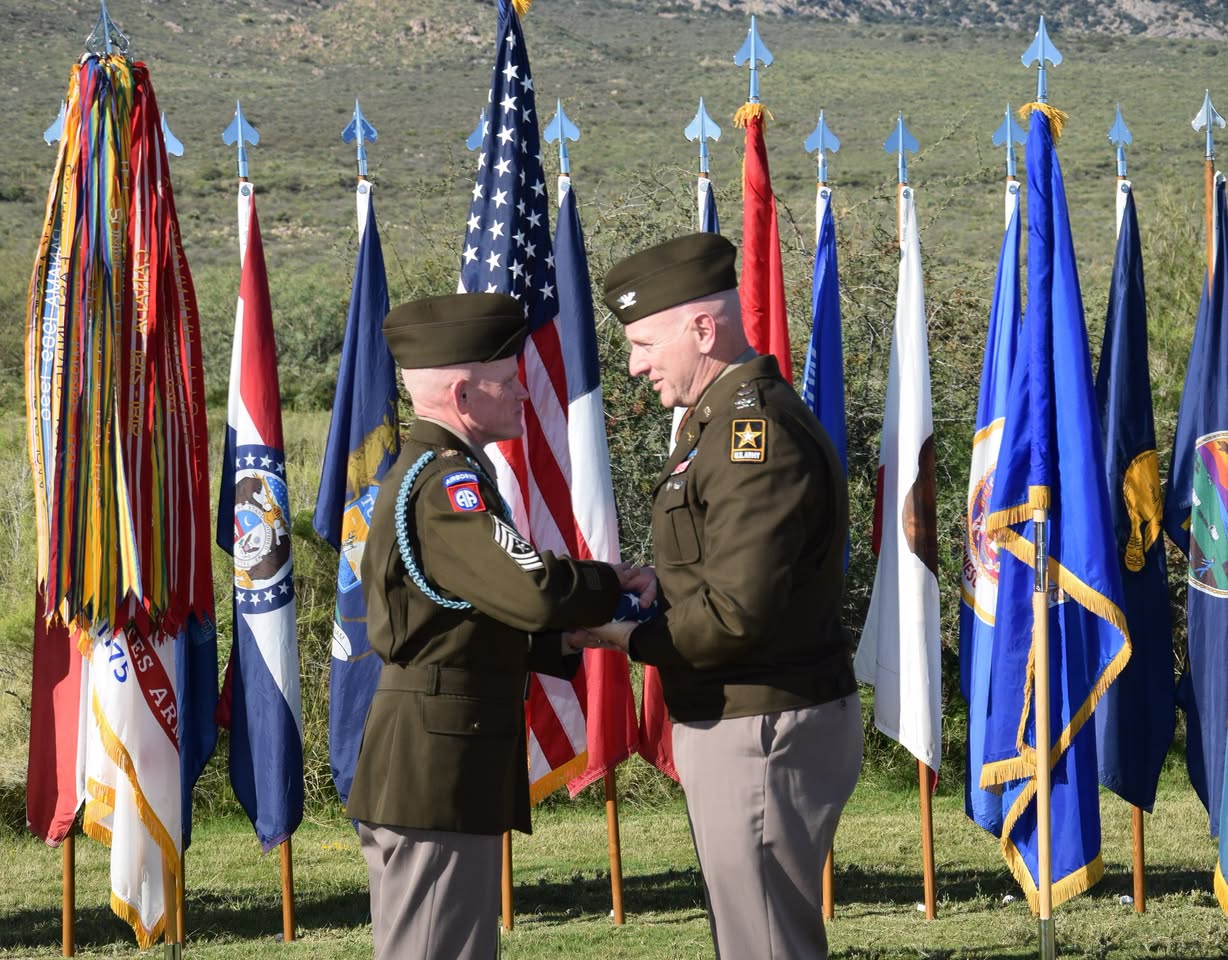 WSMR Test Center Command Sergeant Major Retires